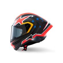 CAPACETE ALP SR10 MILLER VERMELHO